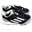Adidas Baseball Shoes Cleats Kids Size 10k Wheelhouse 3 K Boys Black   White New
