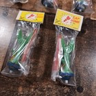 Vintage Lot Of 5 1960s Bee Cap Bomb Toys Missles Shape Brand New Nos Retro Green