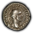 Antoninus Pius Ar Silver Denarius Ancient Roman Coin - Sku-an0189