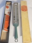 Vtg Lot Of 3 Taylor Thermometers Candy  Roast Meat   Baby Bath W org Boxes instr