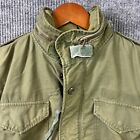 Vintage Us Military Jacket M65 Cold Weather Field Coat Mens Size Small