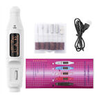 Electric Nail Drill File Acrylic Art File Manicure Pedicure Portable Machine Kit