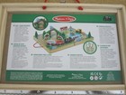 Melissa   Doug Take Along Railroad Wooden Train Set W Misc Extra Items