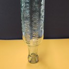 Madden Mineral Water Co Clarendon Springs Derry Green Embossed Bottle