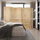 6 Panel Wood Room Dividers 67   H Folding Carved Privacy Screens Freestanding