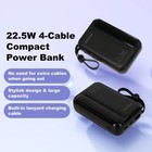 900000mah Mini Power Bank Fast Charging Portable External Battery Backup Charger