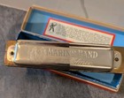 Vintage M  Hohner Marine Band Harmonica In Original Box Made In Germany