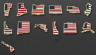 Us State Lapel Pins  United States  American Flag  Patriotic  Politics  Election