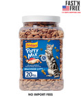  3 Pack  Purina Friskies Party Mix Beachside Crunch  Cat Treats  20 Oz