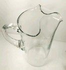 Vintage Wine Martini Juice Glass Pitcher 10 5  Tall Retro Mcm