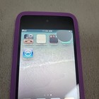 Apple Ipod Touch 4th Gen A1367 Purple 16gb Works Screen Spot See Photos