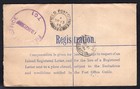 Gb Ww2 Military 1944 Censored Registered Letter Cover To Canada  Fpo 613
