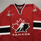 Vintage Canada Hockey Jersey Mens 2xl Xxl Red Nike National Team Logo 90s