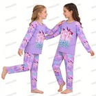 Kids Boys Girls Demon Hunters Pyjamas Top Pants Outfit K-pop Nightwear Pjs Set