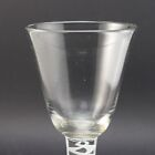 C1760  Antique 18thc Georgian Ssot Opaque Twist Funnel Bowl Cordial Wine Glass