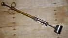 Antique vintage Medical Brass   Metal Veterinary Clamping Tool Instrument