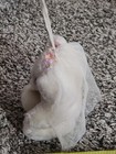 Mini 5  Russ Berrie Jointed White Bear Plush Stuffed Animal Bride 