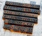 A-z Alphabet 1 06  Letterpress Wooden Printing Blocks Wood Type Vintage Printer 