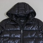 Guess Men Gloss Puffer Jacket Hooded Size  M   L   Xl   Xxl New With Tag