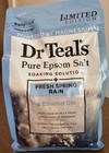 Dr Teal s Epsom Salt Magnesium Soak  Limited Edition Fresh Spring Rain  3lbs