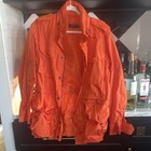 Polo Ralph Lauren Men   s Orange Hooded Full Zip Light Windbreaker Jacket Nwot  S
