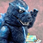 Kaiju One Godzilla 1954 Blue Soft Vinyl Figure From Japan New Vintage Rare