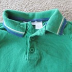 First Impressions Polo Shirt Infant Boys Size 3-6m Green Short Sleeve Collar