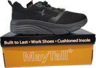 Women Shoes Work Black Slip Resistant Mesh Comfort Cushion Extended Maytall 2602