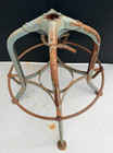 Vintage Industrial Toledo Drafting Stool For Restoration See Photos