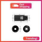 Zoyakki 1 2  Drive X 23 Mm Deep 6 Pt Impact Socket  Cr-mo 1 2-inch Drive 6 Point