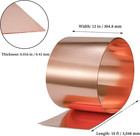 26 Gauge Copper Flashing Roll 12  X 10ft Sheet Metal