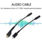 3 5mm Gaming Headsets Cable For Arctis 3 5 7 Pro Headphone Line