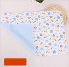 4pcs Pack Baby Infant Cotton Waterproof Changing Pads Washable Resuable Diape   