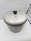Vintage Magnalite Ghc 12 Quart Round Dutch Oven Stock Pot With Lid Rare