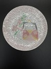 Lot Of 2 Small Ando Cloisonne Enamel Trinket Dishes Japanese Hina Dolls Flowers