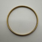 Child   s Gold Tone Slim Bangle Bracelet