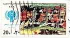 Saudi Arabia 1980 Cover Sent To Jordan two Stamps Un Year Of The Child Sc 786-87