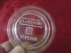 Glenshaw Mason Fruit Canning Jam Jar Glass Lid - Lot Of 3