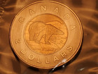 2011 Proof Like Canada 2 Dollar Polar Bear Toonie Pl Coin In Plio Unc