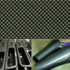 100x50cm Black Carbon Fiber Water Transfer Dipping Hydrographics Hydro Film