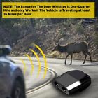 4 Deer Whistles Sonic Wildlife Warning Device Animal Alert Car Safety Accessory