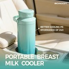 22oz Portable Breast Milk Cooler Bottle-milk Cooler For Breastmilk 24h  Cooling
