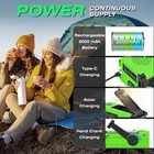 80000mah Emergency Solar Hand Crank Weather Radio Power Bank Charger Flash Light