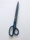 Antique Vtg Distressed Textile Shears Iron 9    Scissors Sewing Tailor Seamstress