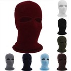 2 Hole Full Face Ski Mask Winter Cap Balaclava Hood Beanie Cap Hats All Colours