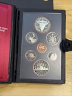 1982 Canada Double Dollar Proof Set regina Dollar With Box And Coa
