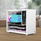 Translation Gaming Computer Case With Grip Handle Cooling Pc Tower For M-atx -wq