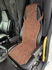 Extra Large Natural Wood Beaded Seat Truck  semi  Trailer  Tractor  Work Truck 