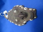 Primitive Tribal Shell Mask Papua New Guinea Natural Earth Pigments Vintage