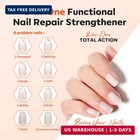 Modelones Nail Strengthener  Milky White Nail Polish Nail Repair For Damaged Nai